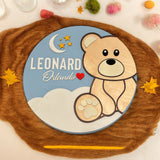 Load image into Gallery viewer, Circular Baby Bear Decor